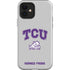 Texas Christian University Horned Frogs Logo Print iPhone 12 Impact Case
