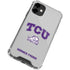 Texas Christian University Horned Frogs Logo Print iPhone 12 Mini Clear Case