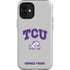 Texas Christian University Horned Frogs Logo Print iPhone 12 Mini Impact Case