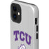 Texas Christian University Horned Frogs Logo Print iPhone 12 Mini Impact Case