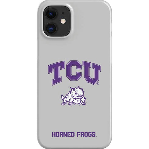 Texas Christian University Horned Frogs Logo Print iPhone 12 Mini Lite Case