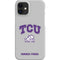 Texas Christian University Horned Frogs Logo Print iPhone 12 Mini Lite Case