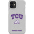 Texas Christian University Horned Frogs Logo Print iPhone 12 Mini Lite Case