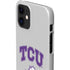 Texas Christian University Horned Frogs Logo Print iPhone 12 Mini Lite Case