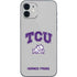 Texas Christian University Horned Frogs Logo Print iPhone 12 Mini Skin
