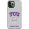 Texas Christian University Horned Frogs Logo Print iPhone 12 Pro Impact Case