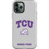 Texas Christian University Horned Frogs Logo Print iPhone 12 Pro Impact Case