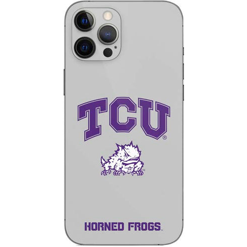 Texas Christian University Horned Frogs Logo Print iPhone 12 Pro Max Skin
