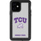 Texas Christian University Horned Frogs Logo Print iPhone 12 Waterproof Case