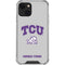 Texas Christian University Horned Frogs Logo Print iPhone 13 Clear Case