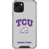 Texas Christian University Horned Frogs Logo Print iPhone 13 Clear Case