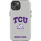 Texas Christian University Horned Frogs Logo Print iPhone 13 Impact Case