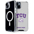 Texas Christian University Horned Frogs Logo Print iPhone 13 MagSafe Case