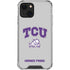 Texas Christian University Horned Frogs Logo Print iPhone 13 Mini Clear Case
