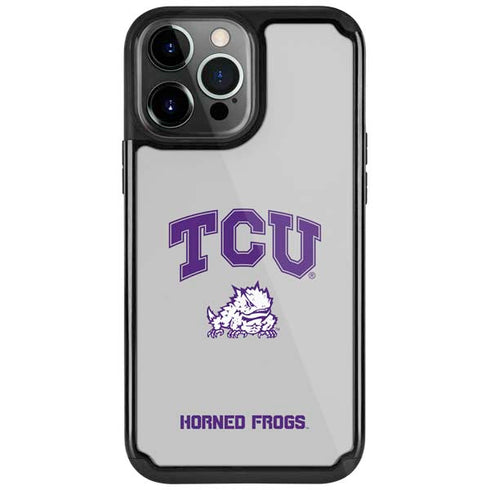 Texas Christian University Horned Frogs Logo Print iPhone Cases
