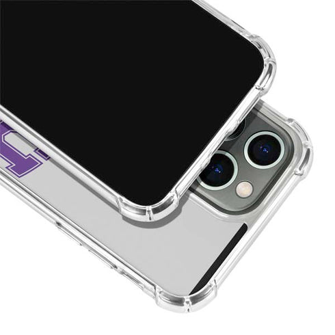 Texas Christian University Horned Frogs Logo Print iPhone 13 Pro Clear Case