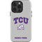 Texas Christian University Horned Frogs Logo Print iPhone 13 Pro Impact Case