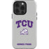 Texas Christian University Horned Frogs Logo Print iPhone 13 Pro Impact Case