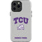 Texas Christian University Horned Frogs Logo Print iPhone 13 Pro Max Impact Case