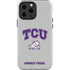 Texas Christian University Horned Frogs Logo Print iPhone 13 Pro Max Impact Case