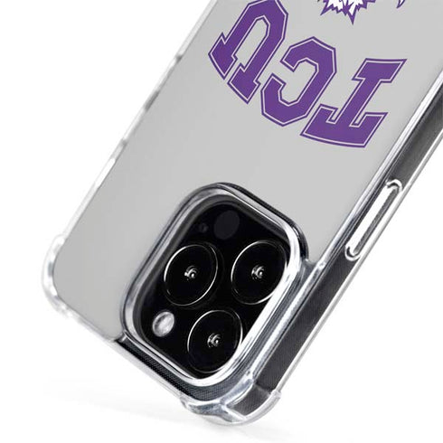 Texas Christian University Horned Frogs Logo Print iPhone 13 Pro Max MagSafe Case