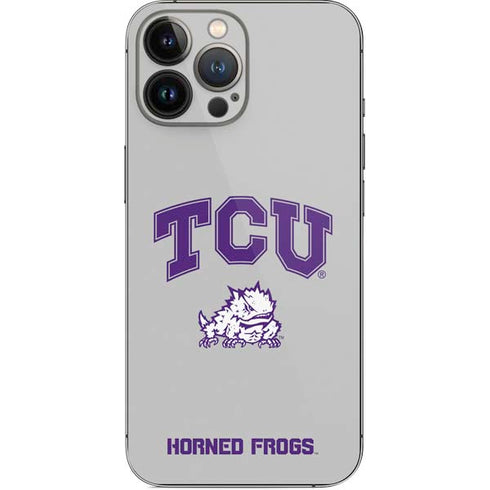Texas Christian University Horned Frogs Logo Print iPhone 13 Pro Max Skin