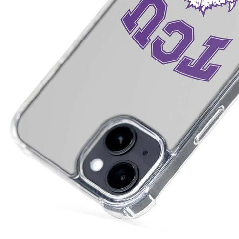 Texas Christian University Horned Frogs Logo Print iPhone 15 MagSafe Case