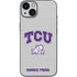 Texas Christian University Horned Frogs Logo Print iPhone 15 Plus Skin