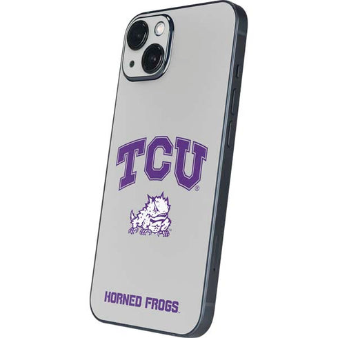 Texas Christian University Horned Frogs Logo Print iPhone 15 Plus Skin