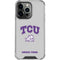 Texas Christian University Horned Frogs Logo Print iPhone 14 Pro Clear Case