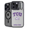 Texas Christian University Horned Frogs Logo Print iPhone 14 Pro Max Kickstand Case