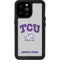 Texas Christian University Horned Frogs Logo Print iPhone 14 Pro Max Waterproof Case
