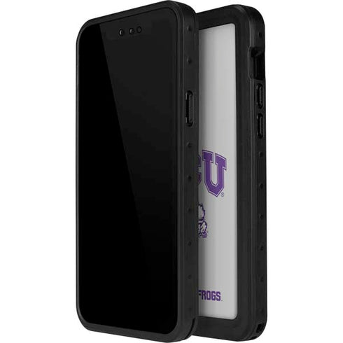 Texas Christian University Horned Frogs Logo Print iPhone 14 Pro Max Waterproof Case