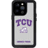 Texas Christian University Horned Frogs Logo Print iPhone 14 Pro Waterproof Case