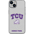 Texas Christian University Horned Frogs Logo Print iPhone 14 Skin