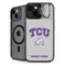 Texas Christian University Horned Frogs Logo Print iPhone 15 Kickstand Case