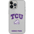 Texas Christian University Horned Frogs Logo Print iPhone 15 Pro Max Skin