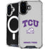 Texas Christian University Horned Frogs Logo Print iPhone 16 MagSafe Case