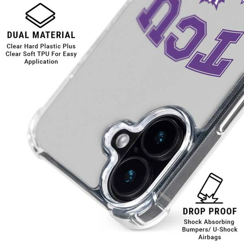 Texas Christian University Horned Frogs Logo Print iPhone 16 MagSafe Case