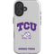 Texas Christian University Horned Frogs Logo Print iPhone 16 Magsafe Impact Case