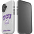 Texas Christian University Horned Frogs Logo Print iPhone 16 Plus Impact Case