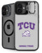 Texas Christian University Horned Frogs Logo Print iPhone 16 Plus Kickstand Case