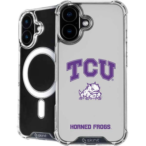 Texas Christian University Horned Frogs Logo Print iPhone 16 Plus MagSafe Case