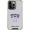 Texas Christian University Horned Frogs Logo Print iPhone 16 Pro Clear Case