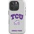Texas Christian University Horned Frogs Logo Print iPhone 16 Pro Magsafe Impact Case
