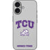Texas Christian University Horned Frogs Logo Print iPhone 16 Skin