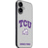 Texas Christian University Horned Frogs Logo Print iPhone 16 Skin