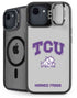 Texas Christian University Horned Frogs Logo Print iPhone 16e Kickstand Case