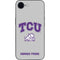 Texas Christian University Horned Frogs Logo Print iPhone 16e Skin