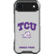 Texas Christian University Horned Frogs Logo Print iPhone 17 Air Clear Case